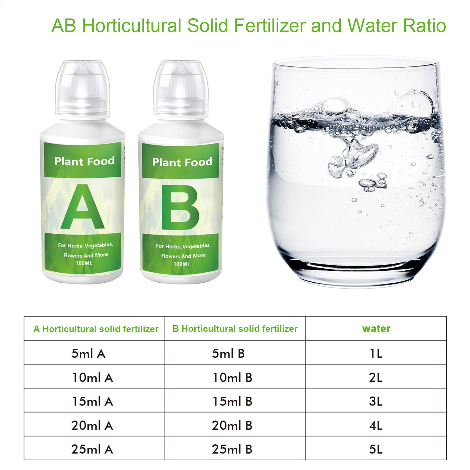 Hydroponic Nutrients Fertilize - Nutrient Solution Ab 리뷰 및 가격