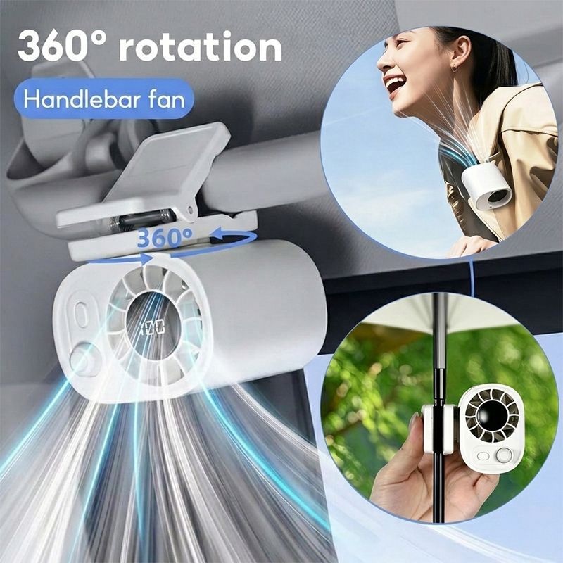 Clip-On Car Fan 360° Rotatable - Oscillating Fan Clip 리뷰 및 가격