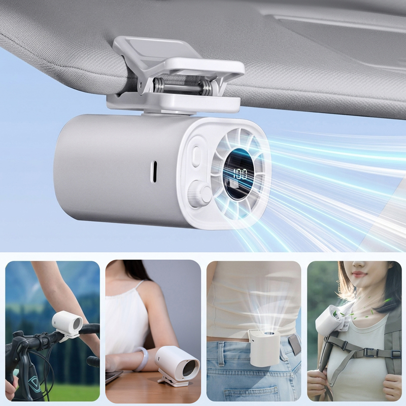 Clip-On Car Fan 360° Rotatable - Oscillating Fan Clip 리뷰 및 가격