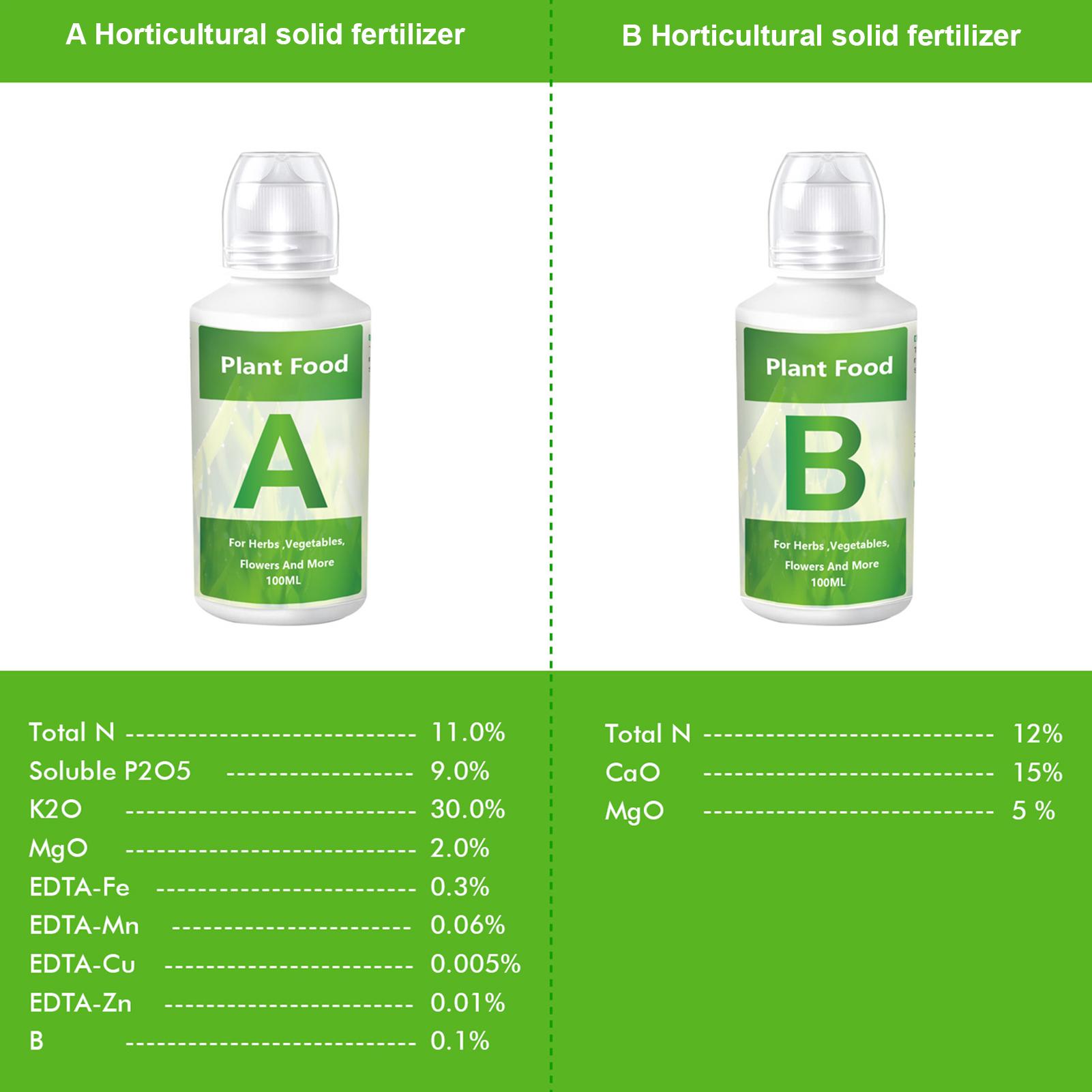 Hydroponic Nutrients Fertilize - Nutrient Solution Ab 리뷰 및 가격