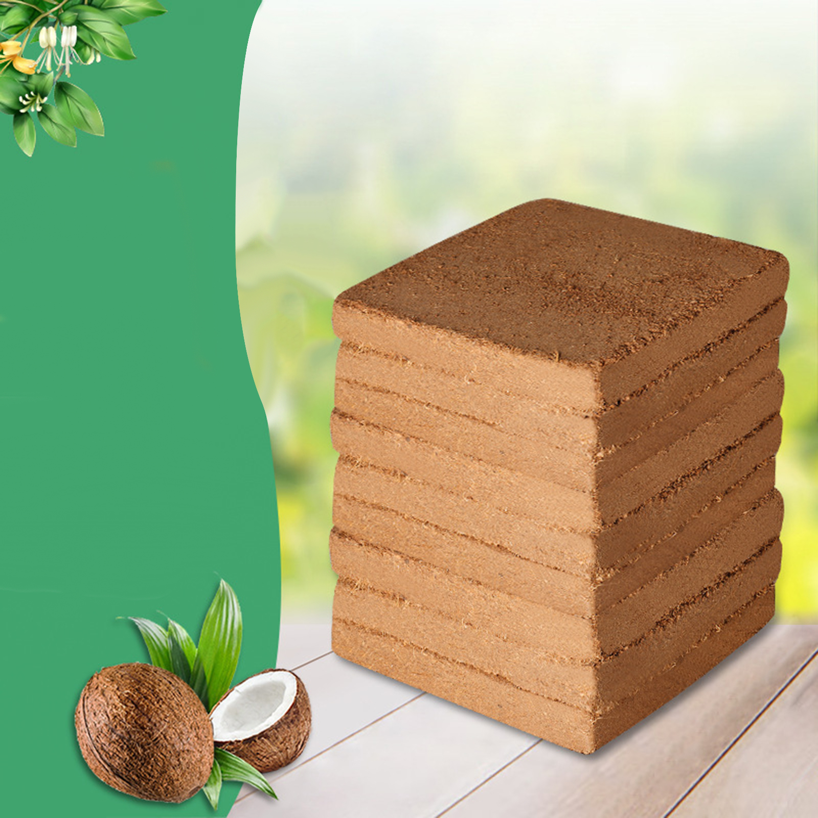 Soil Coconut Fibre Terrarium S - Coco Coir Block 리뷰 및 가격