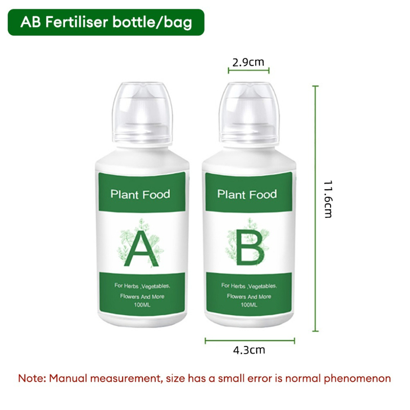 2pc(A and B) Hydroponic Nutrie - Nutrient Solution Ab 리뷰 및 가격